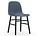 Normann Copenhagen Stuhl Form blau schwarz Kunststoff holz 48x52x80cm