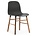 Normann Copenhagen Stuhl Form schwarz braun Kunststoff holz 48x52x80cm