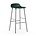 Normann Copenhagen Bar chair shape green plastic chrome 53x45x87cm