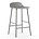 Normann Copenhagen sous forme de tabouret gris plastique chrome 43x42,5x77cm