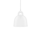 Normann Copenhagen Lampada a sospensione in alluminio Bell-bianco XS Ø22x23cm