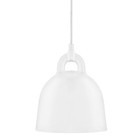 Normann Copenhagen Hängelampe Bell hvid aluminium Ø42x44cm M