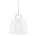 Normann Copenhagen Pendelleuchte Bell-weiße Aluminium M Ø42x44cm