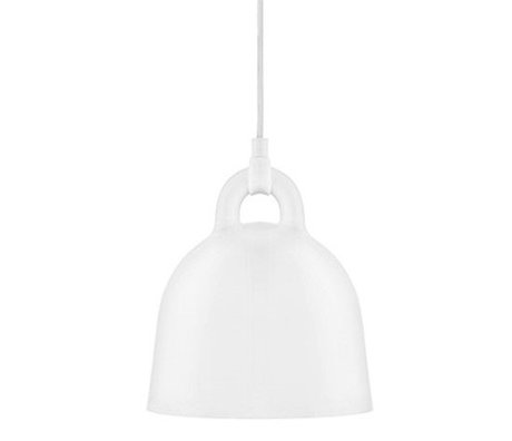 Normann Copenhagen Hängelampe Campana alluminio bianco Ø42x44cm M