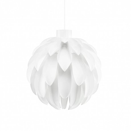 Normann Copenhagen Hail lamp standard 12 white foil L Ø51x51cm