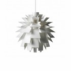 Normann Copenhagen Hail lamp standard 69 white foil L Ø51x51cm