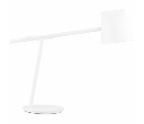 Normann Copenhagen Bordlampe Momento hvid stål 51x16,5x44cm