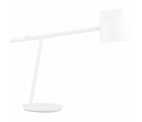 Normann Copenhagen lampada da tavolo Momento 51x16,5x44cm acciaio bianco