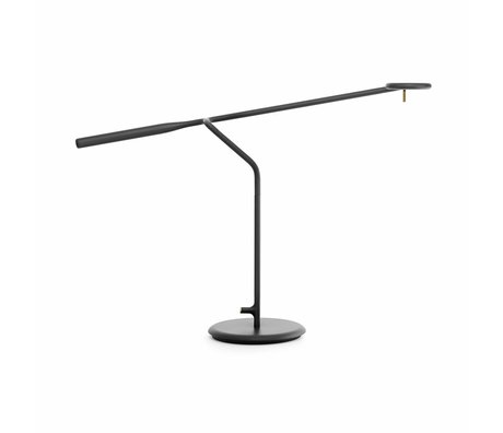 Normann Copenhagen Lampada da tavolo in metallo nero flusso 58x16x42cm