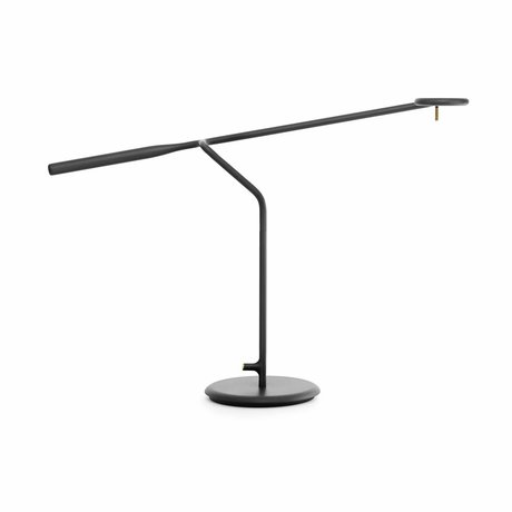 Normann Copenhagen Lampada da tavolo in metallo nero flusso 58x16x42cm