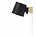 Normann Copenhagen lampada da parete di salita in acciaio nero 17xØ10x9,7cm legname