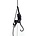 Seletti The Monkey hanging lamp black nylon 27x30x80cm