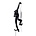 Seletti Wall lamp The Monkey black plastic 37x20,5x76,5cm