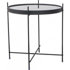 Zuiver Table "Cupid" of metal, black, Ø43x45cm