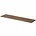 Ferm Living Wall shelf brown with black hooks 85x24.5x24.5cm