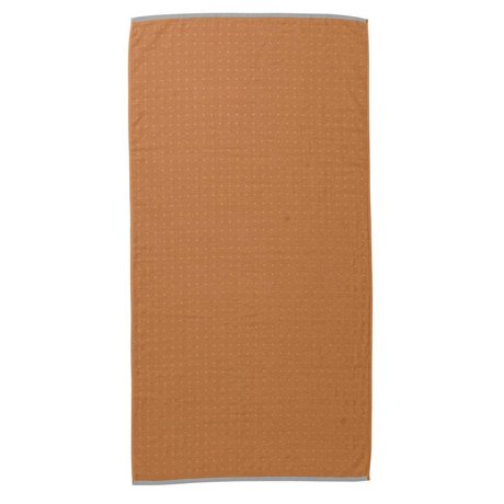 Ferm Living Handtuch Sento senfgelb Bio-Baumwolle 70x140cm