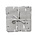 Ferm Living Idrofilo mussola Swan Set di 3 grigio 70x70cm in cotone biologico