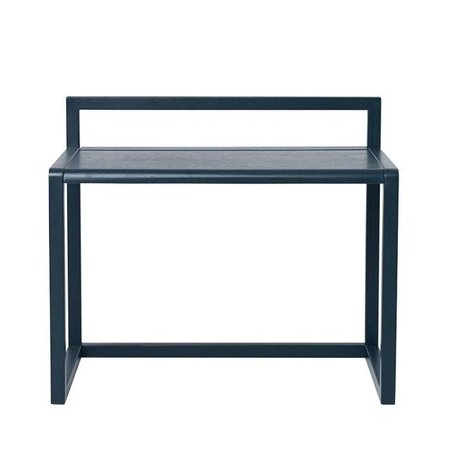 Ferm Living Poco escritorio arquitecto azul oscuro chapa de la ceniza 70x45x60cm
