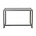 Ferm Living Petite table Architecte gris placage de frêne 76x55x43cm