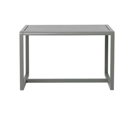 Ferm Living Tisch Little Architect Grau Eschenfurnier 76x55x43cm