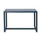 Ferm Living Lidt tabeller Arkitekt mørkeblå aske finér 76x55x43cm