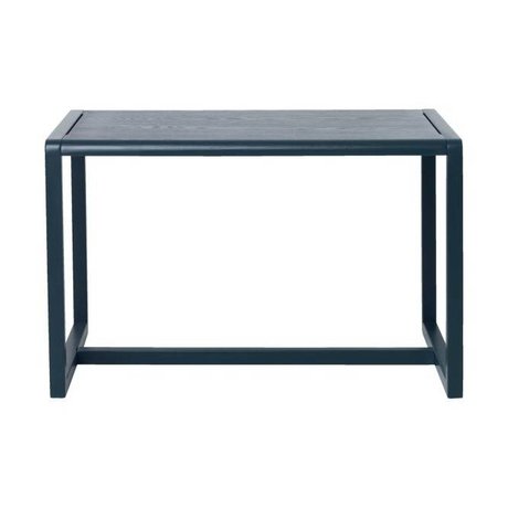 Ferm Living Petites tables Architecte placage de frêne bleu foncé 76x55x43cm