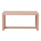 Ferm Living Banque Petite Architecte Rosa placage de frêne 62x30x30cm