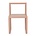 Ferm Living Poco silla Arquitecto rosa chapa de la ceniza 32x51x30cm