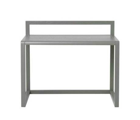 Ferm Living Petit bureau Architecte placage de frêne gris 70x45x60cm