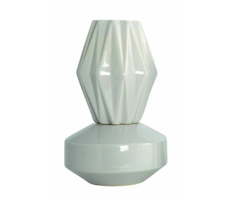 Housedoctor Vase "VIP", sand color, Ø13, 5x21cm