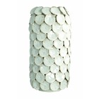 Housedoctor Vase "Dot", blanc, Ø15x30cm