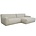 FÉST Couch `argilla ', Sydney22 beige, 1,5 posti / Longchair a sinistra oa destra
