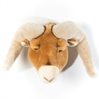 Wild and Soft Animal ram Anthony Brown Textile 37x45x30cm