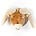 Wild and Soft Animal ram Anthony Brown Textile 37x45x30cm