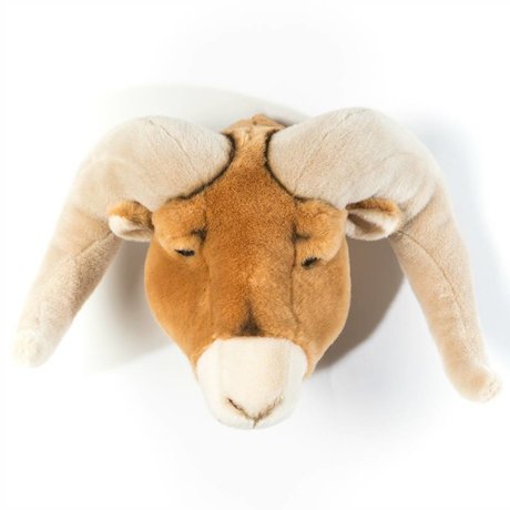 Wild and Soft ram animale Anthony Braun 37x45x30cm textile