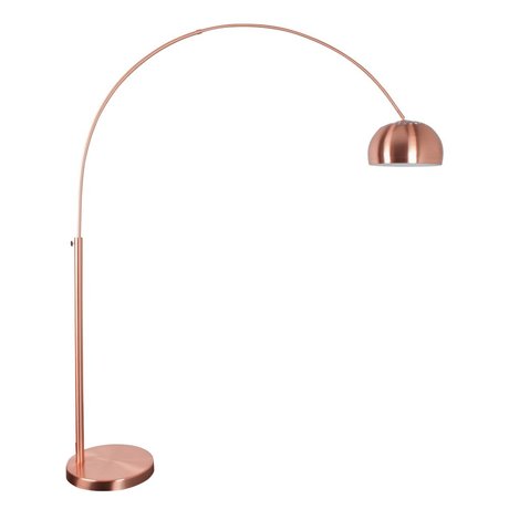 Zuiver Lampadaire en métal arc 190-205cm de cuivre