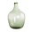 Housedoctor Flasche/Vase 'Rec' aus mundgeblasenem Glas, hellgrün, Ø19.5x28.5cm