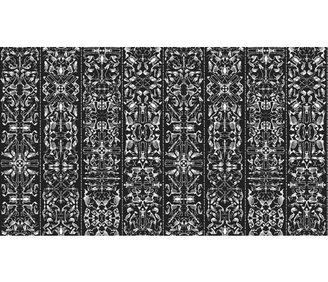 NLXL-Studio Job Wallpaper "perecieron 03" papel, negro / blanco, 900x48.7cm