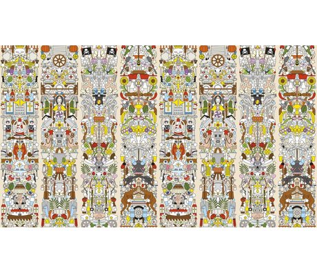 NLXL-Studio Job Wallpaper "Old German 04" papel, 900x48.7cm