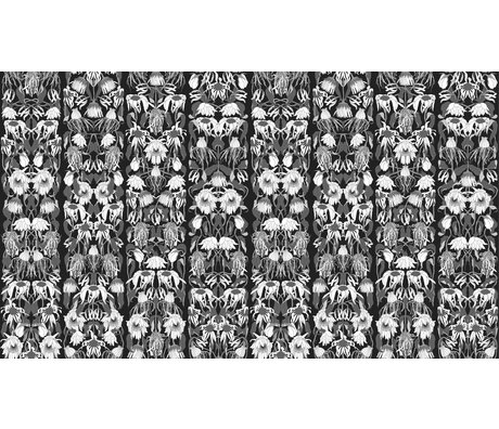 NLXL-Studio Job Wallpaper "flores marchitas negro 06" de papel, 900x48.7cm