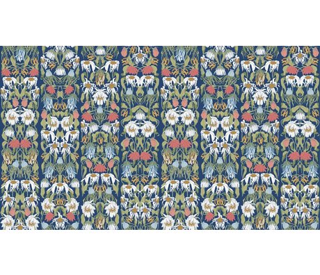 NLXL-Studio Job Papel "07 flores marchitas de color" Wallpaper, 900x48.7cm