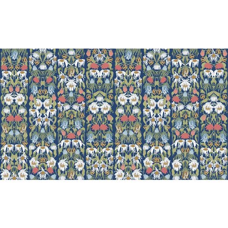 NLXL-Studio Job Papel "07 flores marchitas de color" Wallpaper, 900x48.7cm