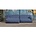 FÉST Couch `argilla ', Sydney80 blu scuro, 1,5 posti / Longchair a sinistra oa destra