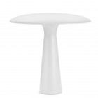 Normann Copenhagen lampada da tavolo Shelter Ø41x41cm acciaio bianco