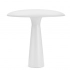 Normann Copenhagen Lampe de table en acier blanc Abri Ø41x41cm