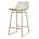 HK-living Bar stool brass wire brass wire steel 47x47x89cm