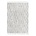 HK-living coton blanc tissé à la main tapis berbère gris 140x200