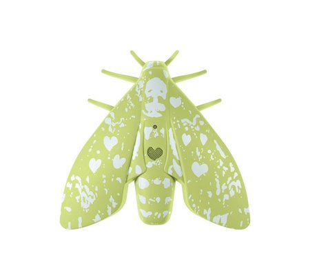 Jalo Smoke detector Lento 10 lights green plastic 18.8x18.4x5cm up