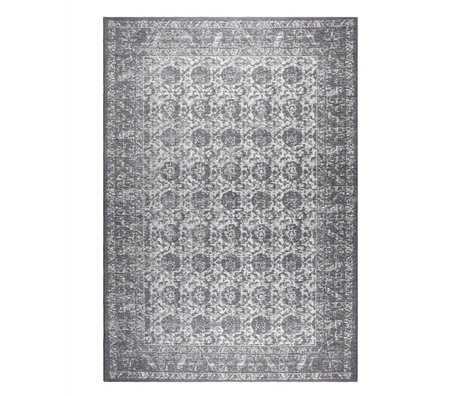 Zuiver Floor cover Malva dark gray cotton 300x200cm