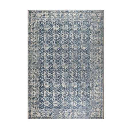 Zuiver Teppich Malva Denim blau Baumwolle 240x170cm